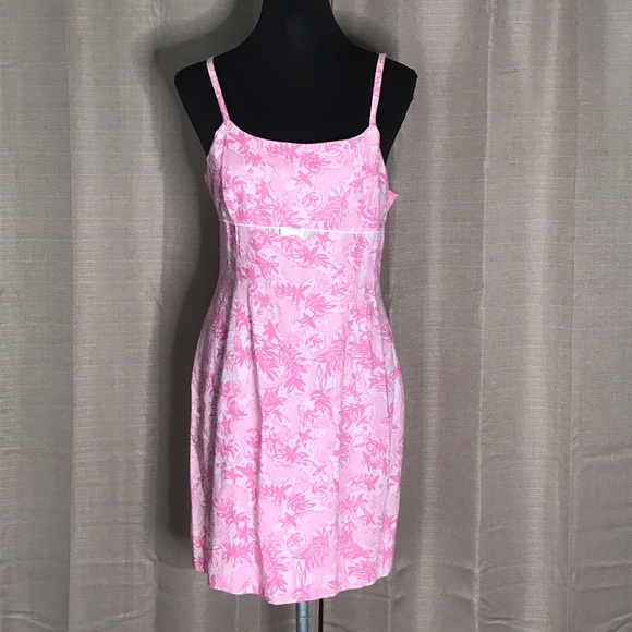 Lilly Pulitzer Dresses & Skirts - LILLY PULITZER VTG LINEN SEAHORSE SUNDRESS #590